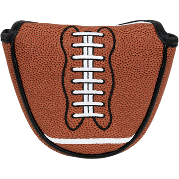 Football Mallet Putter Golf Head Cover